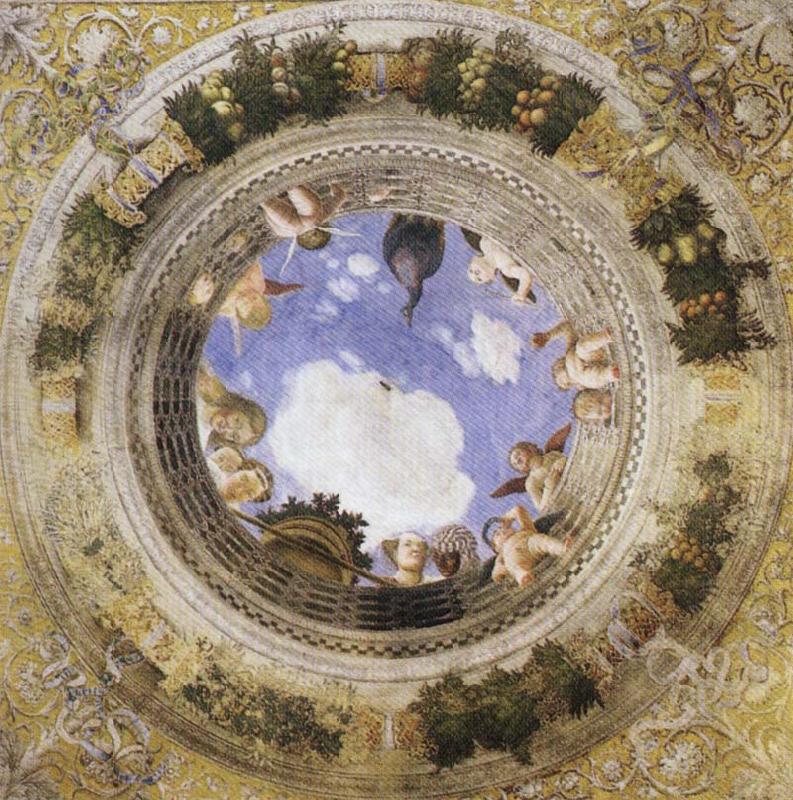 Andrea Mantegna Ceiling Oculus oil painting image